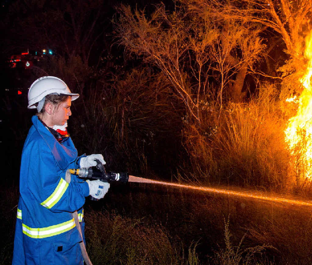ON FIRE: Alita Carberry from the Darrunda Wajaarr team. ON FIRE: Alita Carberry from the Darrunda Wajaarr team.